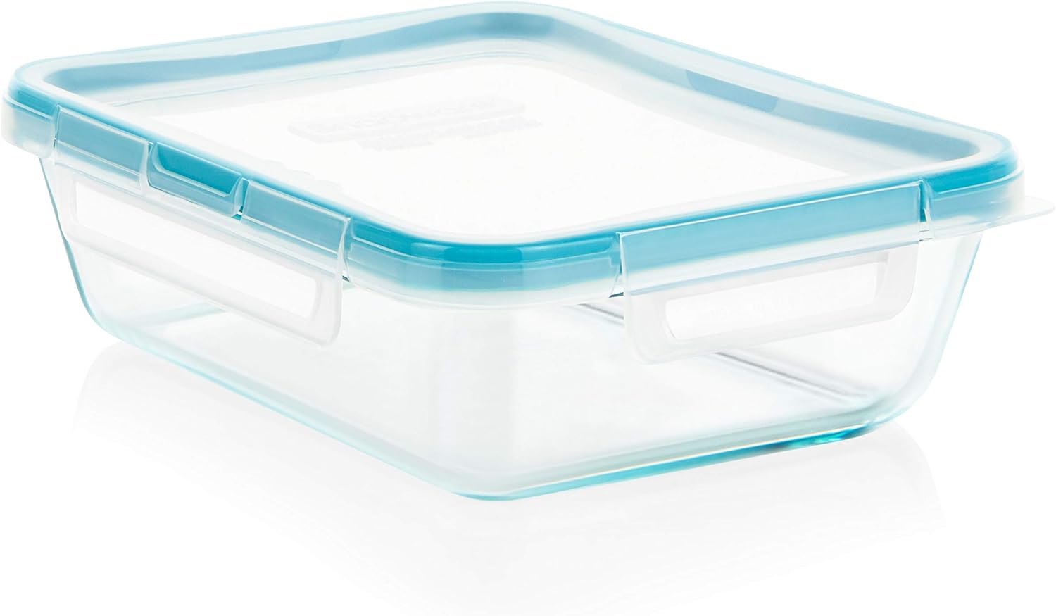 6-Cup Rectangular Glass Container